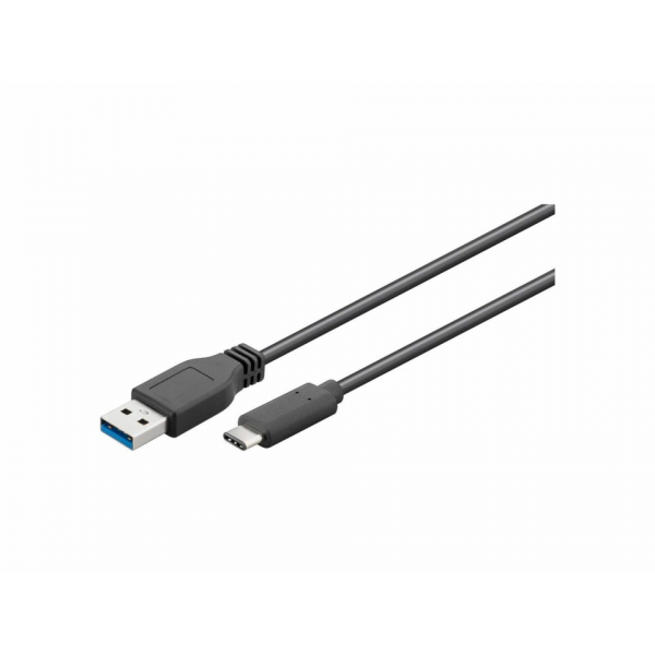 USB-C - USB-A 3.0 kabel 0.15m