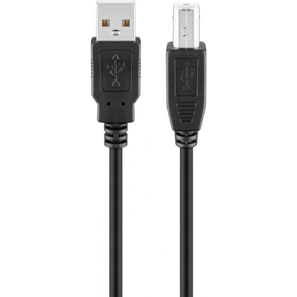 USB skrivarkabel A-B (1m) MUSB-210S