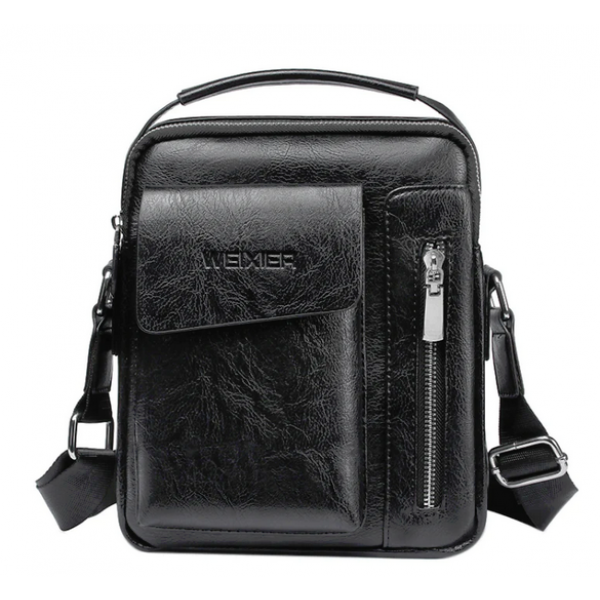 Väska Weixier Axelväska Messenger, svart BAG-021
