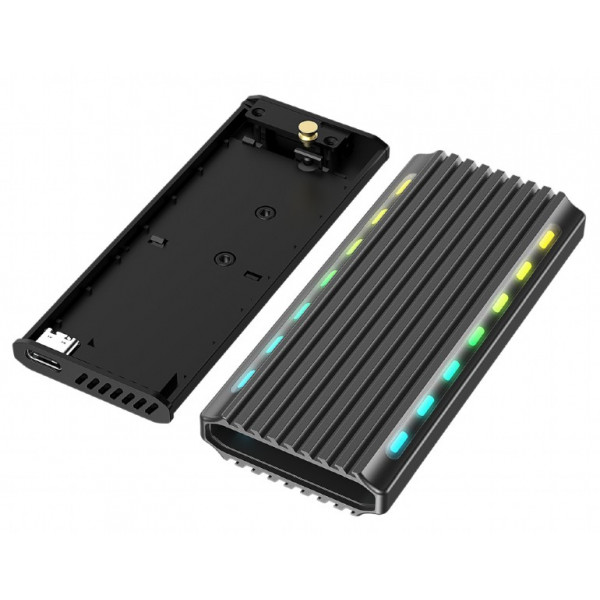 Verktygsfritt M.2 Kabinett NVMe