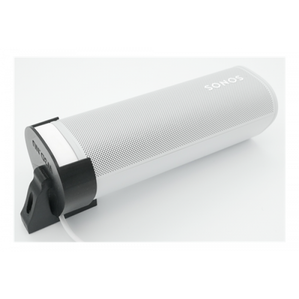Winther bracket for Sonos Roam 3D printed black plastic, no screws 100816-SONOSROAM-BLK