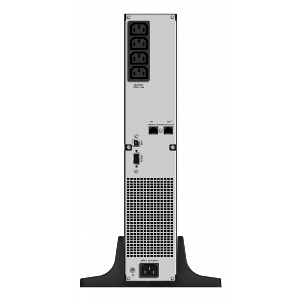 PowerWalker VI 1000 ERT HID, 1000VA, 4x IEC uttag, 0,90 OPF, svart 10120056