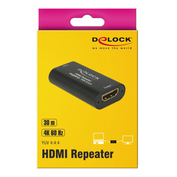 Delock Repeater HDMI 4K 60 Hz UHD 30 m 11462