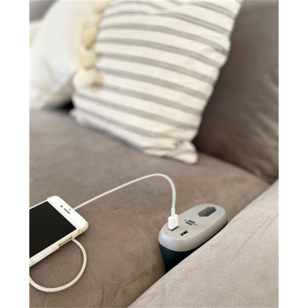 brennenstuhl®estilo sofa socket with charging function 1xEuro-socket 1150290