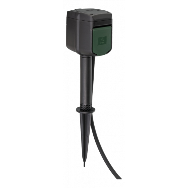 brennenstuhl®Connect WIFI garden socket with earth spike and mounting 1154540601