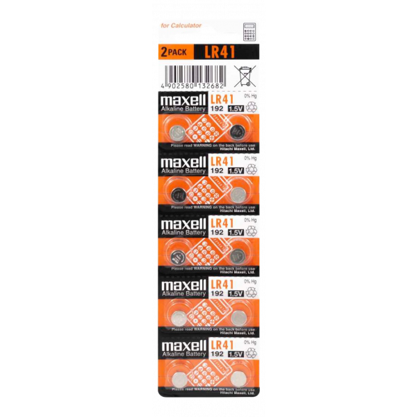 Maxell LR41 10-pack 11716800