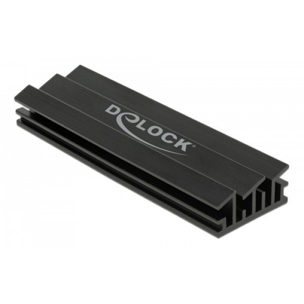 Delock Heat Sink 70 mm for M.2 module black 18283