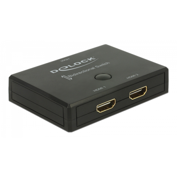 Delock HDMI 2 - 1 Switch bidirectional 4K 60 Hz 18749