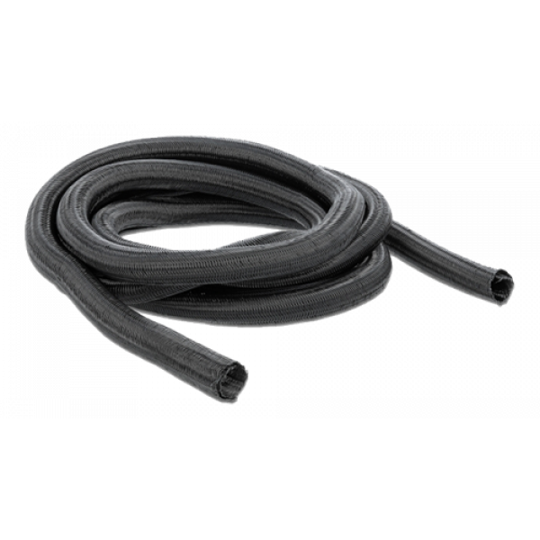 Delock Braided Sleeving self-closing 5 m x 19 mm black 18919