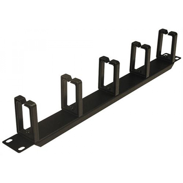 19" kableringspanel 1U, 5 fästen