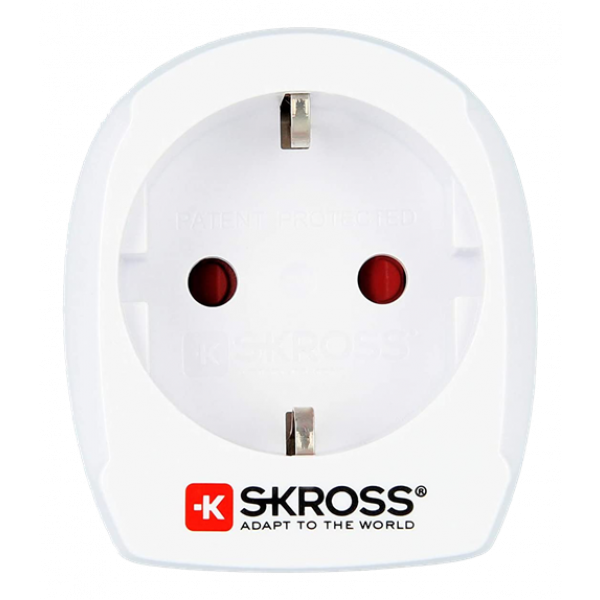 SKross Country Adapter Europe to Denmark 1.500232-E