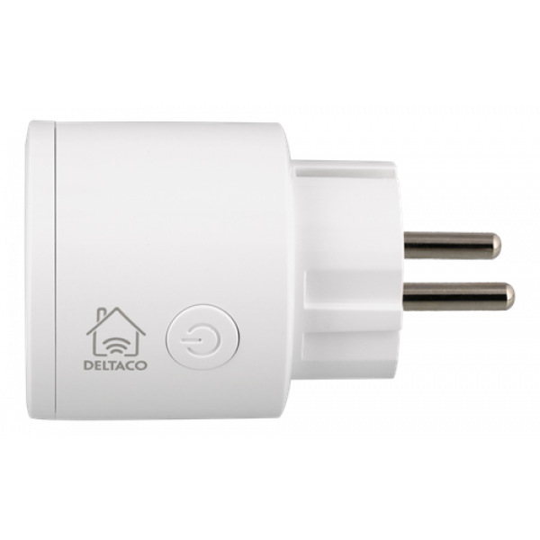 DELTACO SMART HOME, starter kit with two RGB bulbs and one plug 1x plug 2x bulbs
