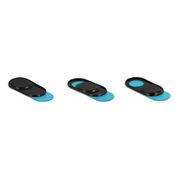 Webbkameraskydd Laptop, surfplatta, mobil, 3-pack 20652