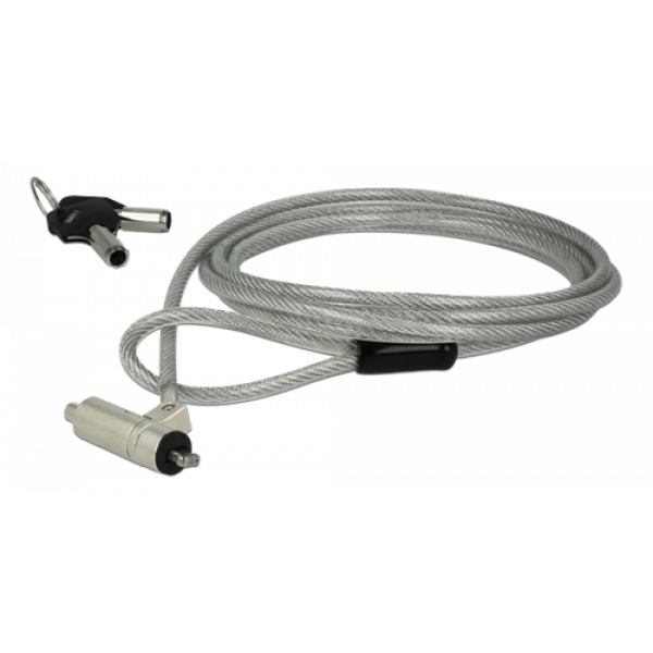 Navilock Laptop Security Cable with Key Lock for HP Nano slot 20655