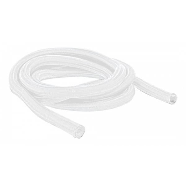 Delock Braided Sleeve self-closing 2 m x 9 mm white 20697