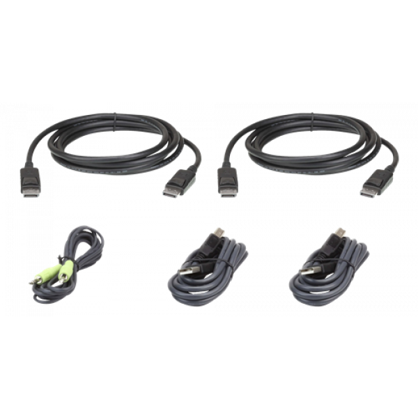 ATEN CABLE KIT DUAL DisplayPort 1.2 /USB/SP 2L-7D03UDPX5