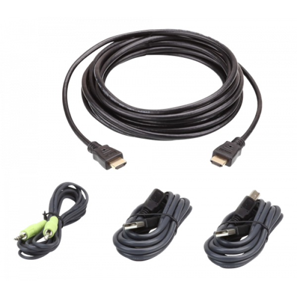 ATEN CABLE KIT DUAL HDMI /USB/SP L:3M 2L-7D03UHX4