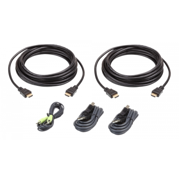 ATEN CABLE KIT DUAL HDMI /USB/SP L:3M 2L-7D03UHX5