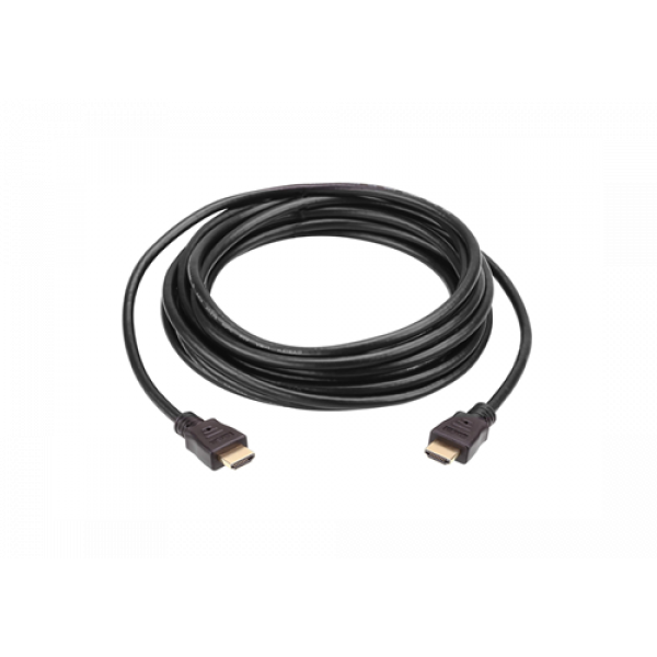 ATEN 5M HDMI 2.0 Cable M/M 26AWG Gold Black 2L-7D05H-1
