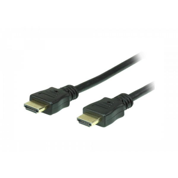 ATEN 5M HDMI 2.0 Cable M/M 26AWG Gold Black 2L-7D05H-1