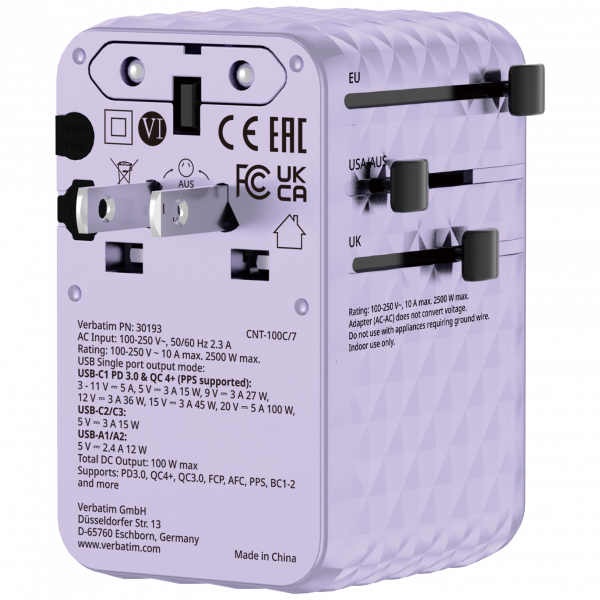 Adapter features the latest GaN III technology a cutting edge
