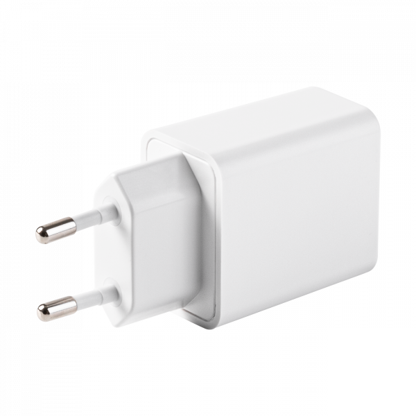 USB wall Charger 18 W Fast charging, 1x USB-A, white 3052349