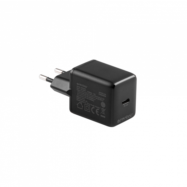 USB-C wall charger PD 30 W, 1x USB-C, PPS, black 3052350