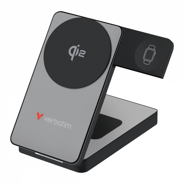 Charge 'n' Go Qi2 Magnetic Wireless Power Bank 10000mAh Grey 32295