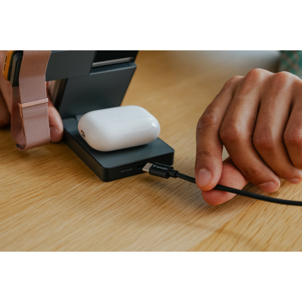 Charge 'n' Go Qi2 Magnetic Wireless Power Bank 10000mAh Grey 32295