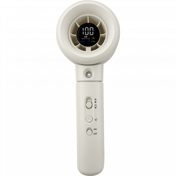 Cool 'n' Go Aqua Breeze Handheld Fan White/Silver 32344