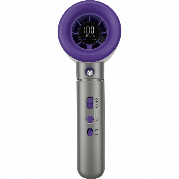 Cool 'n' Go Aqua Breeze Handheld Fan Purple/Grey 32345