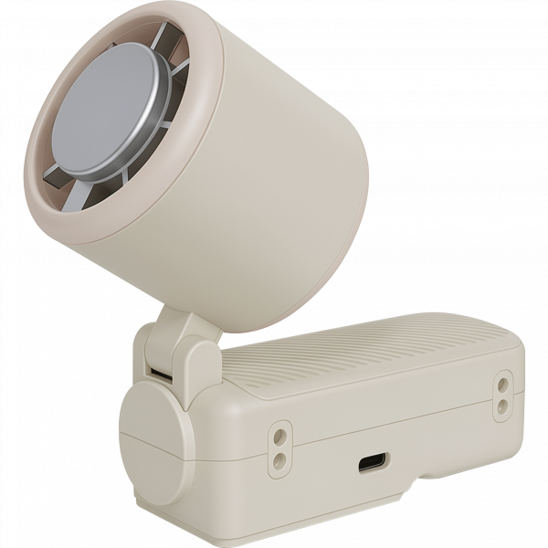 Cool 'n' Go Ice Touch Pro Handheld Fan White/Silver 32348