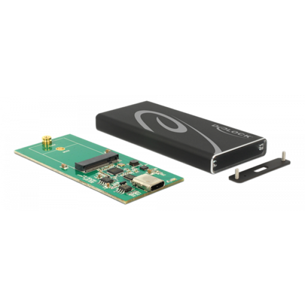 Delock External Enclosure M.2 SSD 42 mm > SuperSpeed USB 10 Gbps 42572
