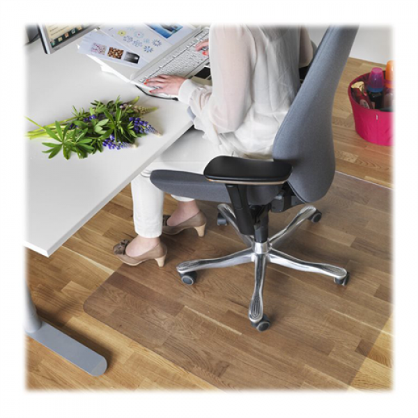 Matting Floor Protector w/o spikes, Premium PET, 2,1 mm, 120×180 cm 517122