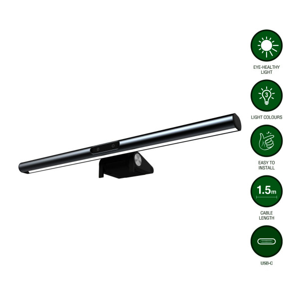 Monitor Lamp LightBar, silver 541710