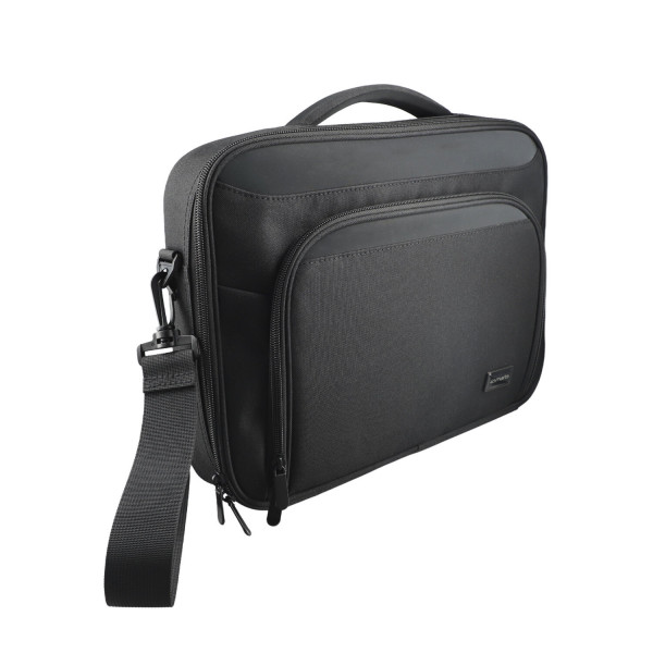 The Target Eco Clamshell series uses recycled RPET, which conserves resources while offering high durability. The water-repellent surface protects your laptop and accessories from rain and splashes. Durable metal zippers ensure reliable operation, while t