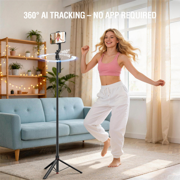 360° AI Tripod Stand with Face Tracking incl. Remote control 541772