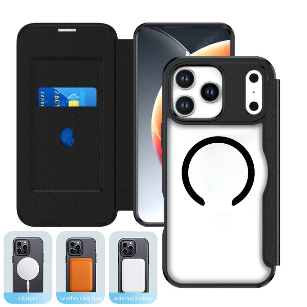 Urban Pro Flipcase Apple iPhone 17 Pro Max Qi2 ready, black 541777