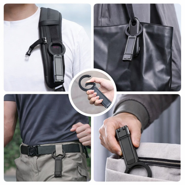 Whether used as a handle for mobile vlogs or as a compact tabletop tripod, the magnetic smartphone holder adapts flexibly to different usage scenarios. Hold it in your hand for spontaneous clips on the go or stand it upright for video calls, live streams 