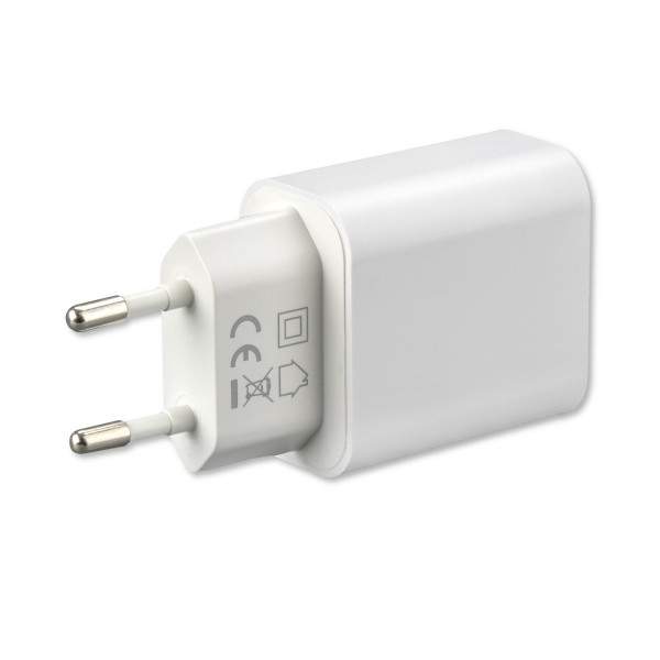 Wall Charger VoltPlug PD 30W 1C and USB-C Cable 1.5m white 541841