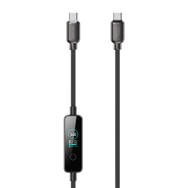 The high-quality nylon sheathing reliably protects the cable from kinks, breaks and wear. Designed for everyday use in the office, home office or on the go – for a consistently stable connection without compromise.At 120 cm, the cable offers the ideal bal