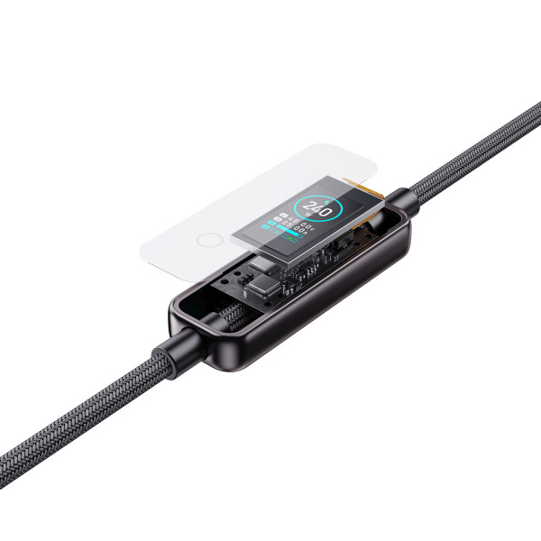 The high-quality nylon sheathing reliably protects the cable from kinks, breaks and wear. Designed for everyday use in the office, home office or on the go – for a consistently stable connection without compromise.At 120 cm, the cable offers the ideal bal