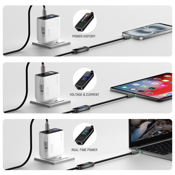 The high-quality nylon sheathing reliably protects the cable from kinks, breaks and wear. Designed for everyday use in the office, home office or on the go – for a consistently stable connection without compromise.At 120 cm, the cable offers the ideal bal