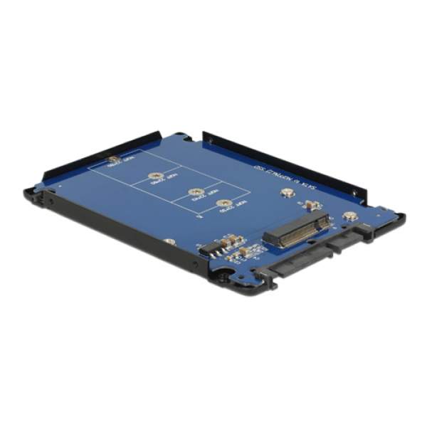 DeLOCK 22-pin SATA till M.2 (NGFF) converter, 2,5", 6GB/s 62688