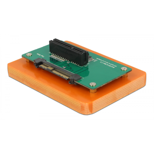 Delock Adapter U.2 SFF-8639 > PCIe x4 with fixing plate 62863