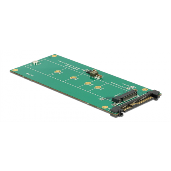 Delock Converter U.2 SFF-8639 NVMe > 1 x M.2 Key M 62865