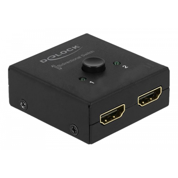 HDMI 2 - 1 Switch bidirectional 4K 60 Hz compact 64072
