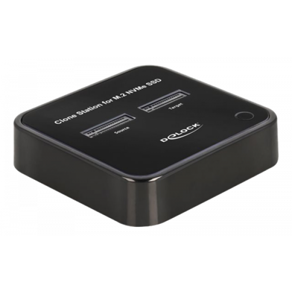 Delock M.2 Docking Station for 2 x M.2 NVMe PCIe SSD with Clone functi 64177