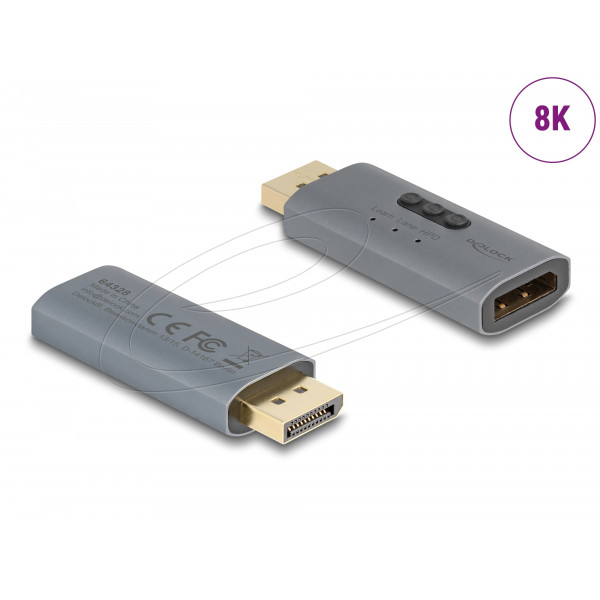 DisplayPort EDID Emulator 8K 64328