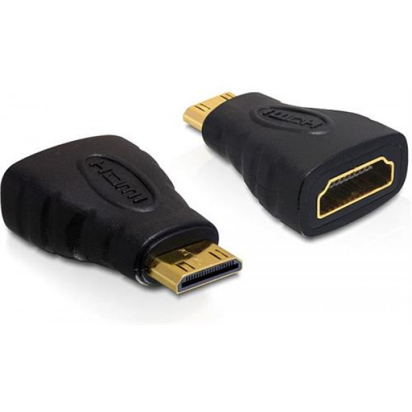 DeLOCK HDMI Standard adapter, Mini HDMI ha - HDMI ho 65244